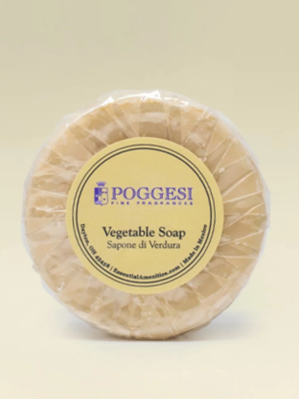 NWT POGGESI Fine Fragrances Vegetable Soap - 2oz